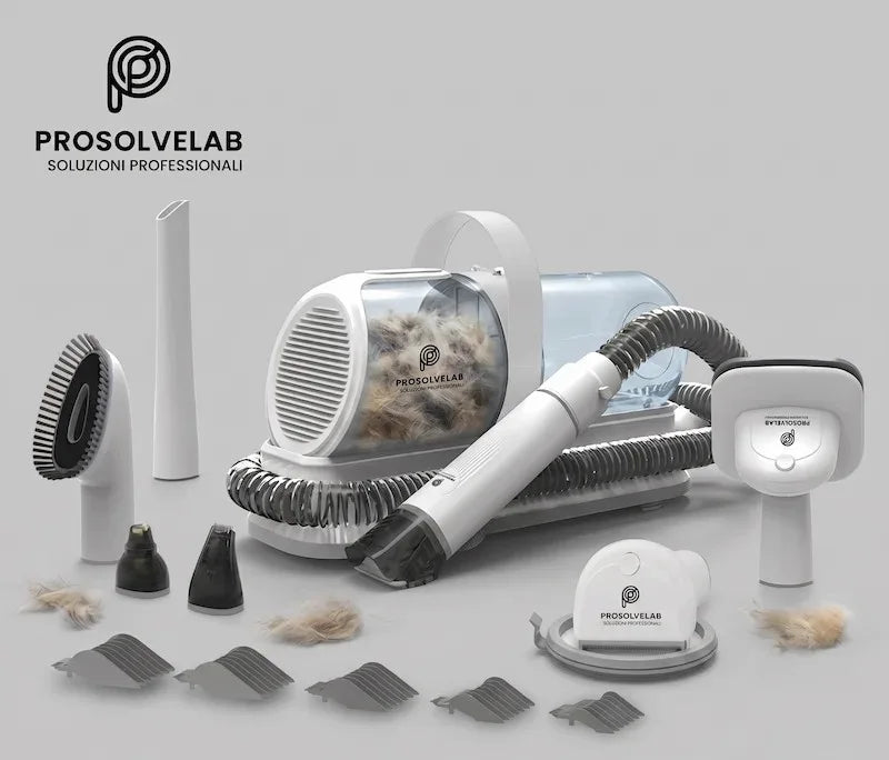 Il Kit Toelettatura Ultrasilenzioso 7-in-1 che elimina lo stress e i peli per sempre | ProsolveLab