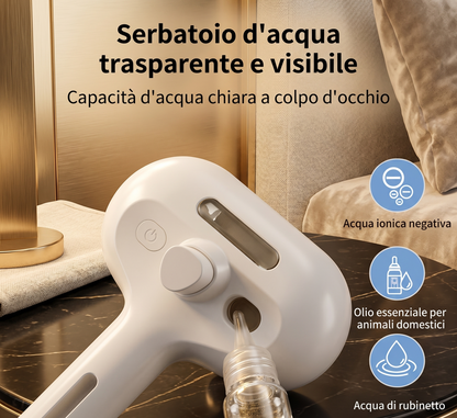 VapoBrush Prosolvelab™ - Spazzola a Vapore Massaggiante 3 in 1 per Cani e Gatti