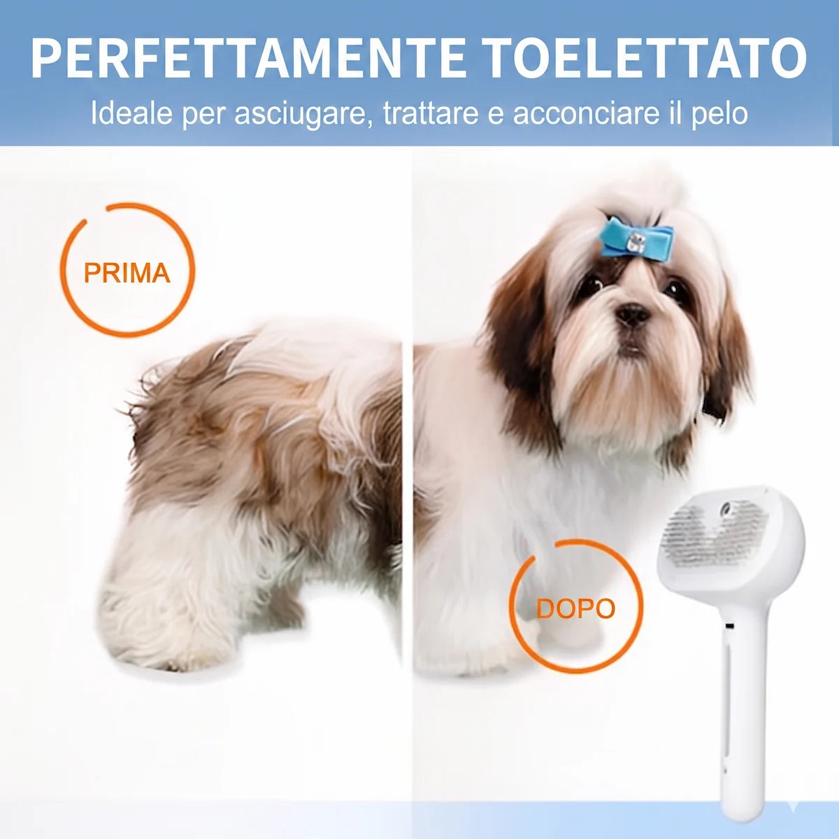 VapoBrush Prosolvelab™ - Trattamento Preventivo Contro Dermatiti e Nodi del Sottopelo